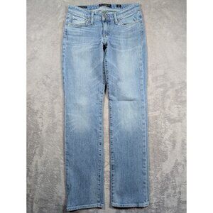 Lucky Brand Ankle Cheville Jeans Womens Size 0 25 Light Wash Sweet Straight Leg